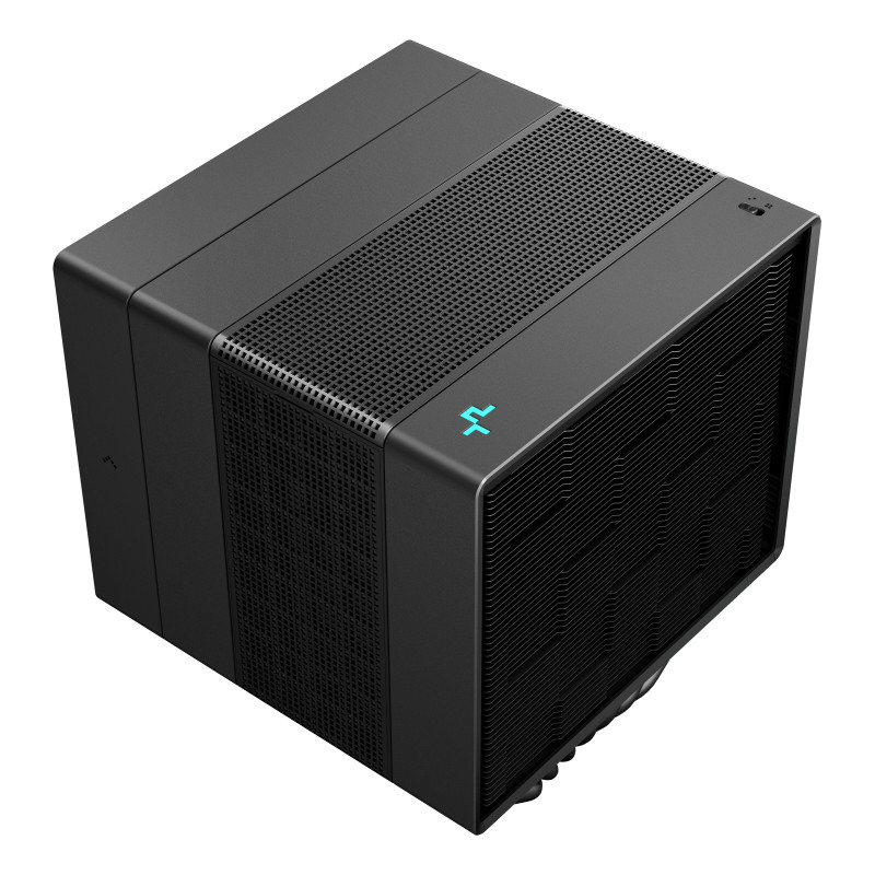 DeepCool R-ASN4-BKNNMT-G ASSASSIN IV, Refrigerador de aire, 14 cm, Negro