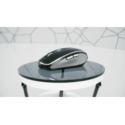 CHERRY JW-8100 MW 8C ADVANCED, Ambidextro, Óptico, RF Wireless + Bluetooth, 3000 DPI, Negro, Gris 2