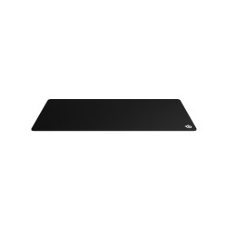 Steelseries 63842 QcK 3XL, Negro, Monocromo, Tela, Caucho, Silicona, Base antiderrapante, Alfombrilla de ratón para juegos