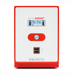 Salicru 647CA000010 SPS 1200 SOHO+ IEC, Línea interactiva, 1,2 kVA, 720 W, Pseudo sine, 162 V, 290 V 2