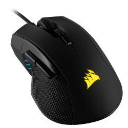 Corsair CH-9307011-EU IRONCLAW RGB, mano derecha, USB tipo A, 18000 DPI, Negro