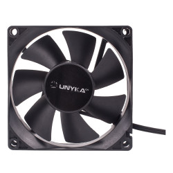 UNYKAch 51786 51786, Ventilador, 8 cm, 2000 RPM, Negro