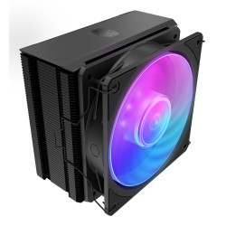 Cooler Master MAY-T2HP-217PA-R1 Hyper 212 3DHP Black ARGB, Refrigerador de aire, 12 cm, 107,2 m³/h, Negro