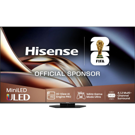 Hisense 20016080 55U8Q, 139,7 cm (55"), 3840 x 2160 Pixeles, ULED, Smart TV, Wifi, Negro