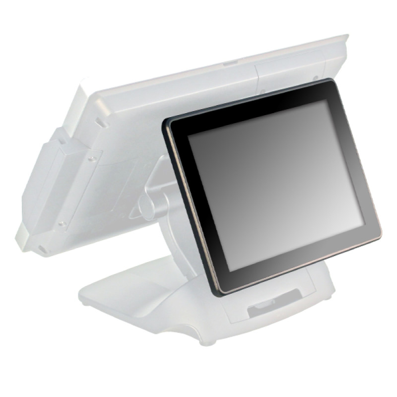 Posiflex LM6810U06N Segunda Pantalla LM-6810UN, Segunda pantalla para TPV, Negro, Plástico