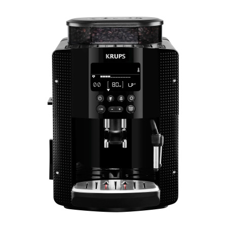 Krups EA8150 EA8150, Máquina espresso, 1,7 L, Granos de café, Molinillo integrado, 1450 W, Negro