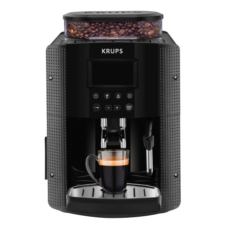 Krups EA8150 EA8150, Máquina espresso, 1,7 L, Granos de café, Molinillo integrado, 1450 W, Negro