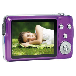 AgfaPhoto DC8200PR Compact DC8200, 18 MP, 4896 x 3672 Pixeles, CMOS, 8x, Full HD, Púrpura 2