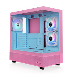 Thermaltake CA-1Y7-00MAWN-00 View 270 Plus TG, Midi Tower, PC, Rosa, ATX, EATX, micro ATX, Mini-ITX, SPCC, Vidrio templado,