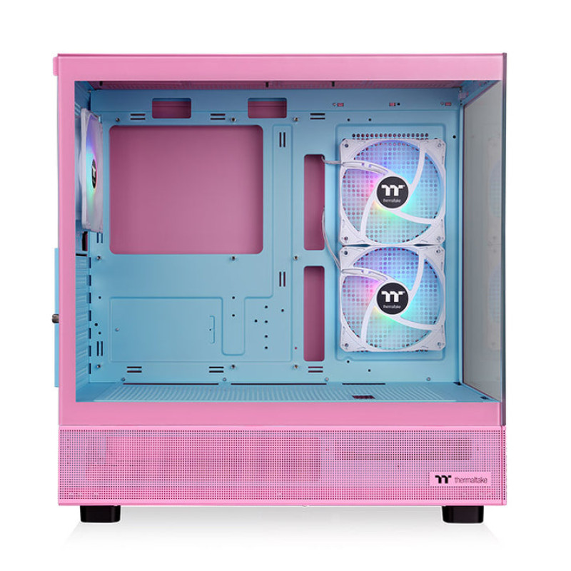 Thermaltake CA-1Y7-00MAWN-00 View 270 Plus TG, Midi Tower, PC, Rosa, ATX, EATX, micro ATX, Mini-ITX, SPCC, Vidrio templado,