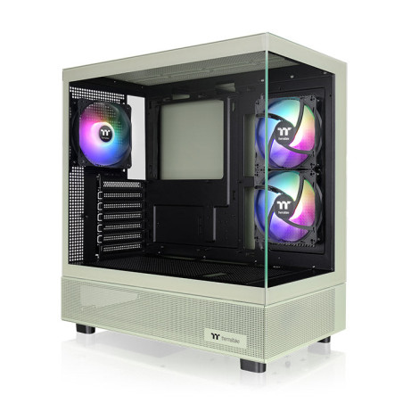 Thermaltake CA-1Y7-00MEWN-01 View 270 Plus TG ARGB Matcha Green, Midi Tower, PC, Verde, ATX, EATX, micro ATX, Mini-ITX, SPCC,