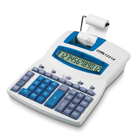 Rexel IB410055 Calculadora impresora semiprofesional Ibico 1221X, 245 mm, 344 mm, 344 mm