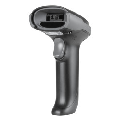 iggual IGG320105 Lector código barras 2D Bluetooth WiFi 2.4G, Lector de códigos de barras portátil, 1D/2D, CMOS, Codabar,