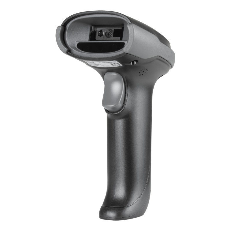 iggual IGG320105 Lector código barras 2D Bluetooth WiFi 2.4G, Lector de códigos de barras portátil, 1D/2D, CMOS, Codabar,