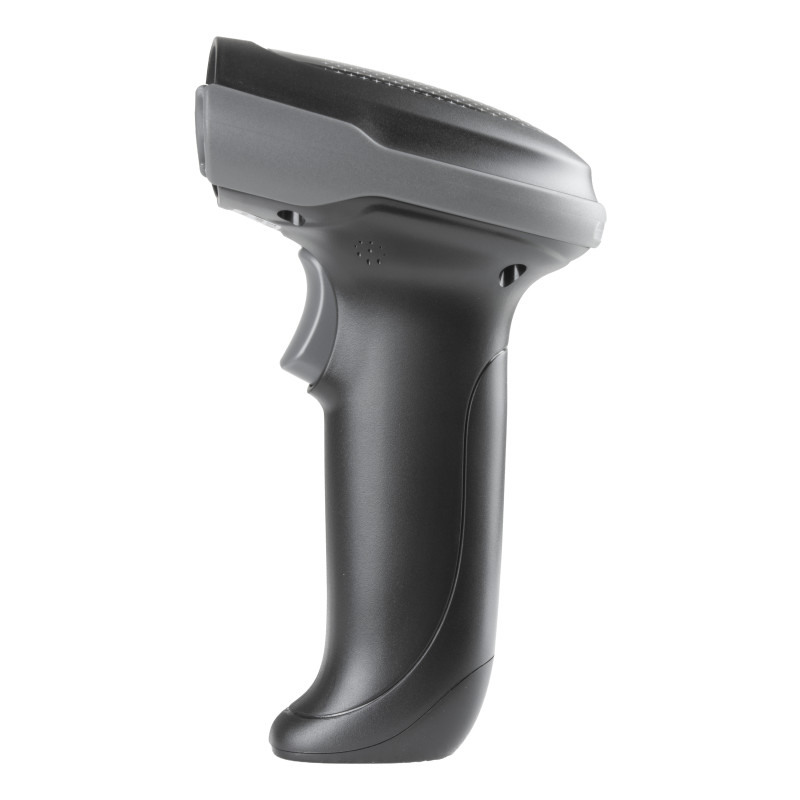 iggual IGG320105 Lector código barras 2D Bluetooth WiFi 2.4G, Lector de códigos de barras portátil, 1D/2D, CMOS, Codabar,