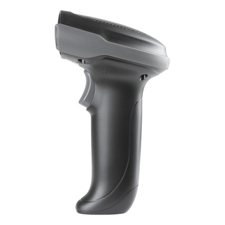 iggual IGG320105 Lector código barras 2D Bluetooth WiFi 2.4G, Lector de códigos de barras portátil, 1D/2D, CMOS, Codabar,