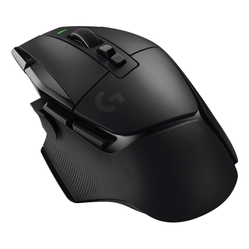 Logitech G 910-006180 G502 X LIGHTSPEED, mano derecha, Óptico, RF inalámbrico, 25600 DPI, Negro