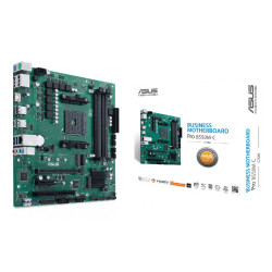 ASUS 90MB15Q0-M0EAYC PRO B550M-C/CSM, AMD, Zócalo AM4, AMD Athlon, AMD Ryzen 3000 Series, DDR4-SDRAM, 128 GB, DIMM