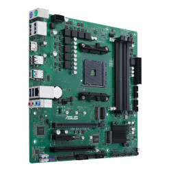 ASUS 90MB15Q0-M0EAYC PRO B550M-C/CSM, AMD, Zócalo AM4, AMD Athlon, AMD Ryzen 3000 Series, DDR4-SDRAM, 128 GB, DIMM 2
