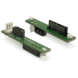 DeLOCK 61667 Adapter SATA Slimline > SATA, SATA 7-pin, SATA 7-pin + Molex (4-pin)