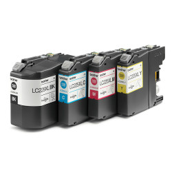 Brother LC229XLVALBP LC-229XLVALBP, Negro, Cian, Magenta, Amarillo, 4 pieza(s), 2400 páginas, 1200 páginas, Multipack 2