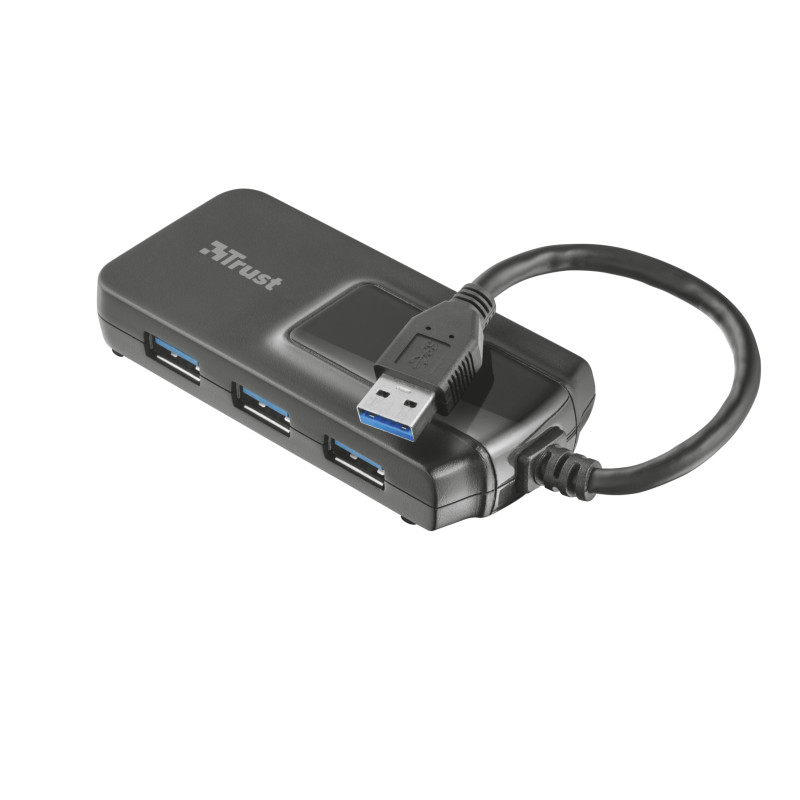 Trust 21318 Oila, USB 3.2 Gen 1 (3.1 Gen 1) Type-A, USB 3.2 Gen 1 (3.1 Gen 1) Type-A, Negro, Windows 10 Education, Windows 10