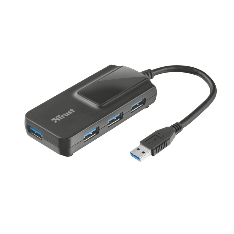 Trust 21318 Oila, USB 3.2 Gen 1 (3.1 Gen 1) Type-A, USB 3.2 Gen 1 (3.1 Gen 1) Type-A, Negro, Windows 10 Education, Windows 10