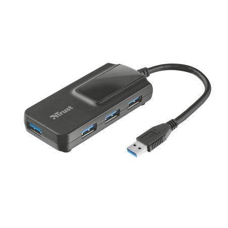 Trust 21318 Oila, USB 3.2 Gen 1 (3.1 Gen 1) Type-A, USB 3.2 Gen 1 (3.1 Gen 1) Type-A, Negro, Windows 10 Education, Windows 10