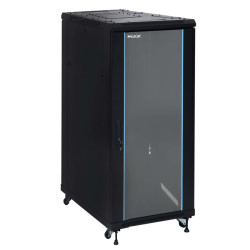 Phasak PHO 6627 Armario Rack PRO 19" 27U 600 x 600 negro con ventilación - PHO 6627 (desmontado), Rack o bastidor