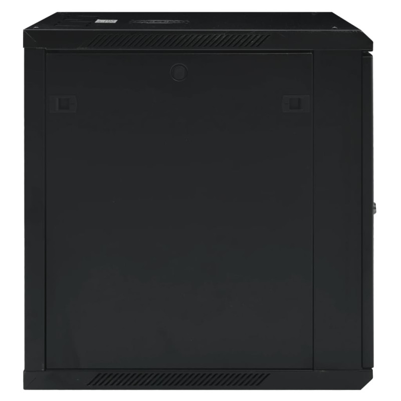 Phasak PHO 3112 Rack mural 19" Pro 12U 600x600 Montado - PHO 3112, Bastidor de pared, 12U, 80 kg, Bloqueo del teclado, Rieles