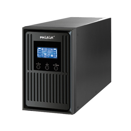 Phasak PH 9270 SAI Gate Pro Online 10000 VA - PH 9270, Doble conversión (en línea), 10 kVA, 10 W, Onda sinusoidal pura, 110