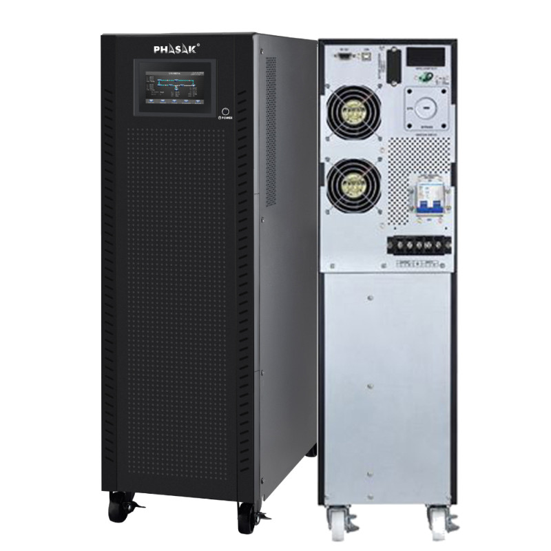 Phasak PH 9284 SAI Tempus 3P/3P Online 40000 VA - PH 9284, Doble conversión (en línea), 40 kVA, 40000 W, Onda sinusoidal