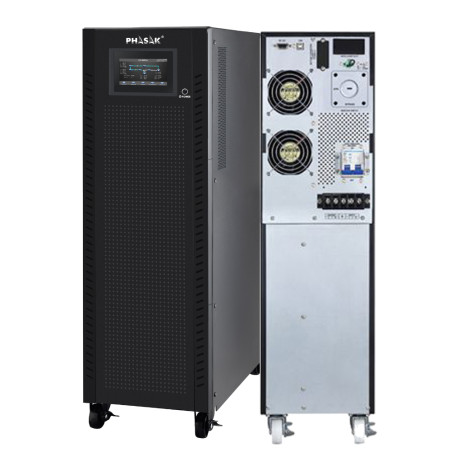 Phasak PH 9284 SAI Tempus 3P/3P Online 40000 VA - PH 9284, Doble conversión (en línea), 40 kVA, 40000 W, Onda sinusoidal