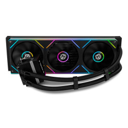 NOX NXHUMMERM360LCDBK Hummer M-360 LCD|Kit RL Magnético ARGB Negro, Sistema de refrigeración líquida todo en uno, 12 cm,