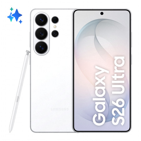 Samsung SM-S948BZWGEUB Galaxy S26 Ultra , 17,5 cm (6.9"), 12 GB, 512 GB, 200 MP, Android 16.0, Blanco