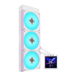 Lian Li GHS2LCDS36CW HydroShift II LCD-S 360 CL, Kit de refrigeración líquida, 12 cm, 200 RPM, 2100 RPM, Blanco 2