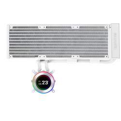Lian Li GHS2LCD36W GA II Hydroshift II LCD-C 360N, Sistema de refrigeración líquida todo en uno, Blanco