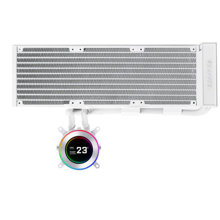 Lian Li GHS2LCD36W GA II Hydroshift II LCD-C 360N, Sistema de refrigeración líquida todo en uno, Blanco