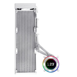 Lian Li GHS2LCD36W GA II Hydroshift II LCD-C 360N, Sistema de refrigeración líquida todo en uno, Blanco 2
