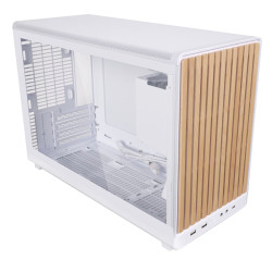 Lian Li G99.A3W-WDG.00 A3-mATX, Micro Torre, PC, Blanco, Madera, micro ATX, Micro-ITX, Acero, Vidrio templado, 16,5 cm 2