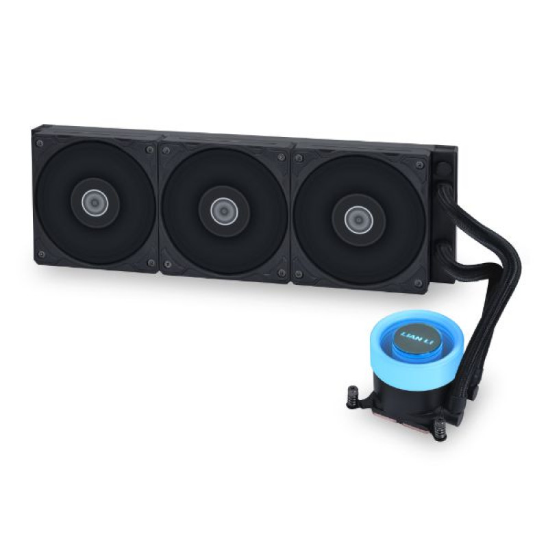 Lian Li GA2L36PB GA II LITE, Kit de refrigeración líquida, 12 cm, 200 RPM, 2500 RPM, Negro