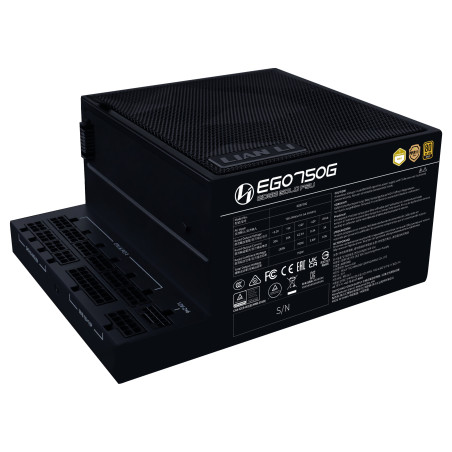 Lian Li G9P.EG0750G.B000.EU EG0750G, 750 W, 100 - 240 V, 50/60 Hz, 9 A, 4,5 A, 120 W