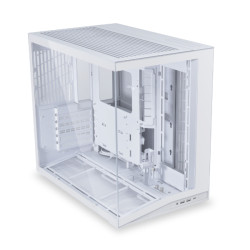 Lian Li G99.O11DMIV2FW.00 011 Dynamic Mini O11D mini V2 Flow, Mini Tower, PC, Blanco, ATX, micro ATX, Mini-ATX, Aluminio, 2