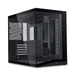 Lian Li G99.O11DMIV2FX.00 011 Dynamic Mini O11D mini V2 Flow, Mini Tower, PC, Negro, ATX, micro ATX, Mini-ATX, Aluminio, Malla,