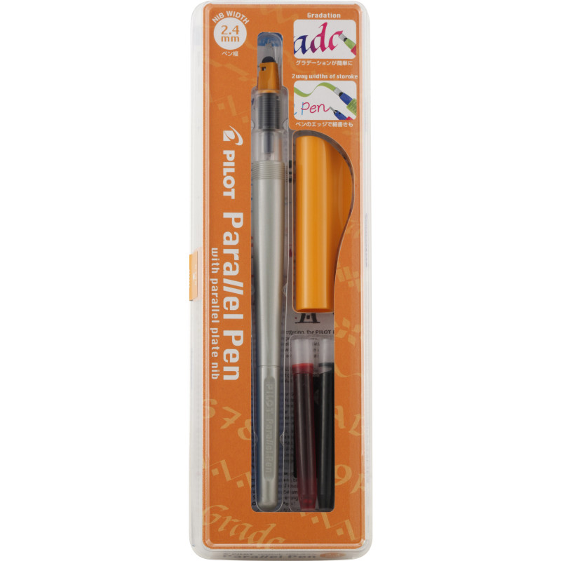 Pilot 110.004.01 Parallel Pen, Negro, Rojo, Naranja, 2,4 mm, 1 pieza(s)