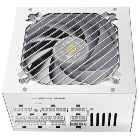 Mars Gaming MPB850PSIW MPB850PSIW, 850 W, 200 - 240 V, 47 - 63 Hz, 8 A, Activo, 120 W