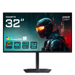 GIGABYTE MO32U EK MO32U 31,5" Monitor Gaming OLED 4K UHD - 3840 x 2160, 165Hz, 0.03ms, 250 cd/m², Display HDR True Black 400,