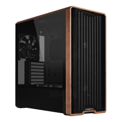 Lian Li LAN217X Lancool LAN217X, Midi Tower, PC, Negro, Madera, ATX, EATX, SSI EEB, Acero, Vidrio templado, Madera, 18 cm