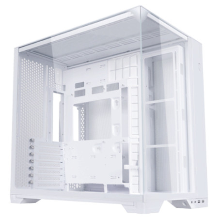 Lian Li G99.O11VPW.00 011 Vision Compact, Torre, PC, Blanco, ATX, micro ATX, Mini-ITX, EATX, Acero, Aluminio, Vidrio templado,