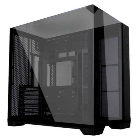 Lian Li G99.O11VPX.00 011 Vision COMPACT, Torre, PC, Negro, ATX, micro ATX, Mini-ITX, EATX, Acero, Aluminio, Vidrio templado,